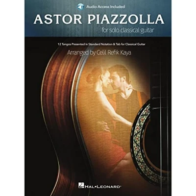 Afbeelding van Astor Piazzolla for Solo Classical Guitar