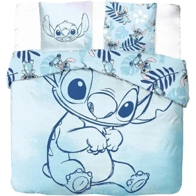 Afbeelding van Disney Lilo &amp; Stitch Dekbedovertrek Lits Jumeaux 240 x 220 cm 100% Katoen.