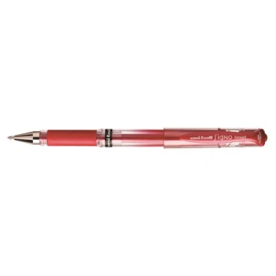 Image de UNIBALL SIGNO BROAD STYLO METAL ROUGE