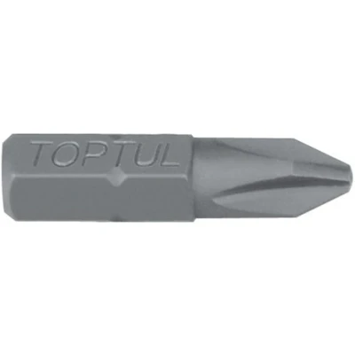 Afbeelding van Kruiskopschroevendraaier bit TOPTUL 1/4 PH0