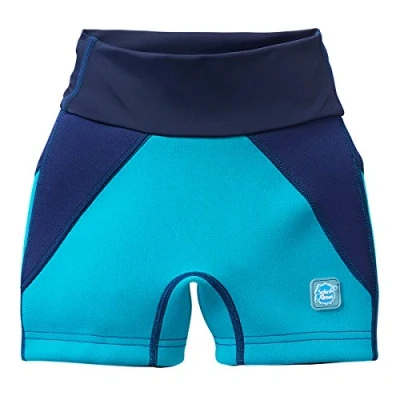 Afbeelding van Splash About De incontinentie shorts voor volwassenen &#039;Splash Jammers&#039;, marineblauw/jade, X klein (maat 56 68 cm)