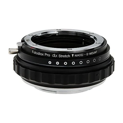 Afbeelding van Fotodiox DLX Stretch Lens Mount Adapter Nikon Nikkor F G Type to Sony E