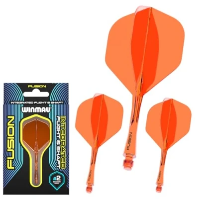 Afbeelding van Winmau Fusion Fluor Orange Dart Flights