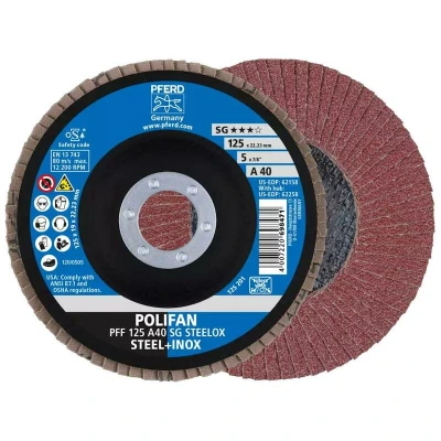 Afbeelding van Polifan Tandveerring Pff 125 A 40 Sg Steelox Pferd 67604125 Diameter Mm 10 Stuks
