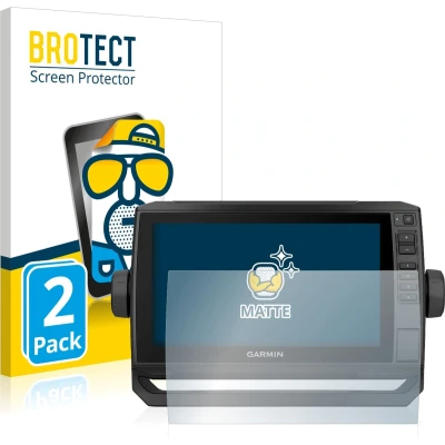 Afbeelding van BROTECT Screenprotector voor Garmin ECHOMAP UHD 92sv Folie Beschermfolie matte (2 Stuks)