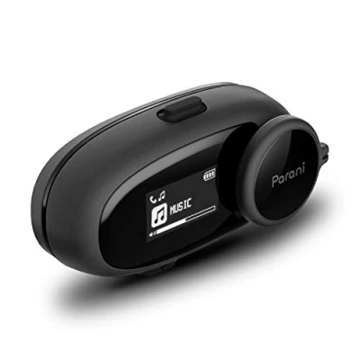 Afbeelding van SENA Parani M10 bluetooth headset voor motorfiets, versie met boommicrofoon, zwart