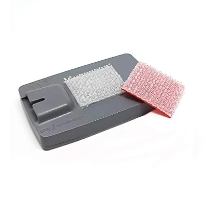 Afbeelding van 4R Quattroerre.it Dual Lock voor Telepass 2019, afneembare bevestiging, transparant, 20 x 25 mm, 3 stuks