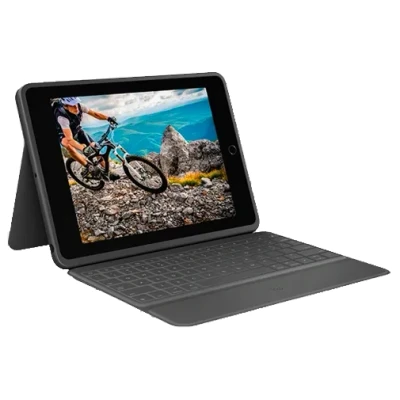 Afbeelding van Logitech Rugged Folio Case iPad 2019/2020/2021 AZERTY