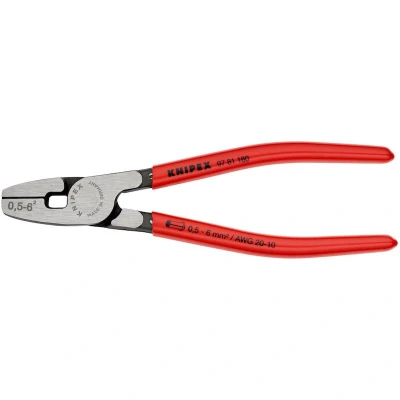 Afbeelding van Knipex 97 81 180 adereindhulstang 0,5 6,0 mm voorinvoer