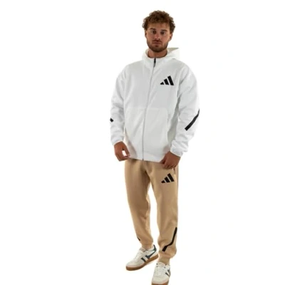 Afbeelding van adidas Sportswear FULL Hoodie, Heren, Maat: Large, White