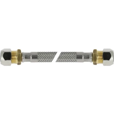 Afbeelding van Bonfix Flexibele aansluitslang rvs gevlochten knel x 12 10mm DN8 lengte 35cm