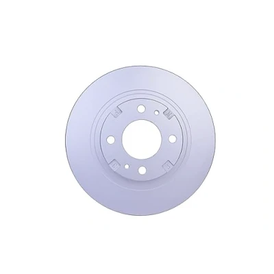 Afbeelding van HELLA PRO 8DD 355 125 241 Remschijf 257 17 04/06 100 interne ventilatie Gecoat Zonder wielbevestigingsbout, wielnaaf