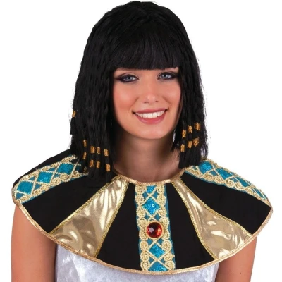 Afbeelding van Damespruik Cleopatra zwart