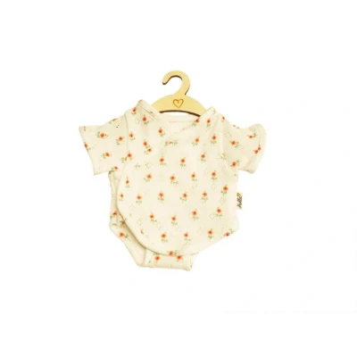Afbeelding van Hollie poppenkleding romper sweet rose ajour 34 cm