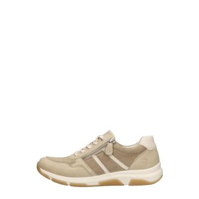 Afbeelding van Remonte D0T08 lage sneakers voor dames, losse zool, Beige Combi 61