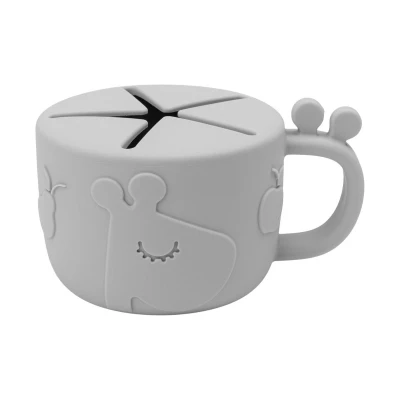 Afbeelding van Done By Deer Snackbeker Peekaboo Raffi Grey
