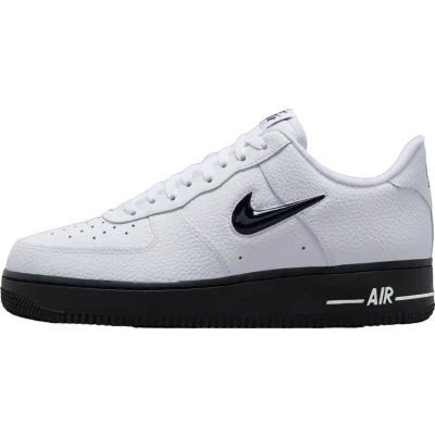 Afbeelding van Nike Air Force 1 Sneakers voor heren, Wit en zwart, 45 EU