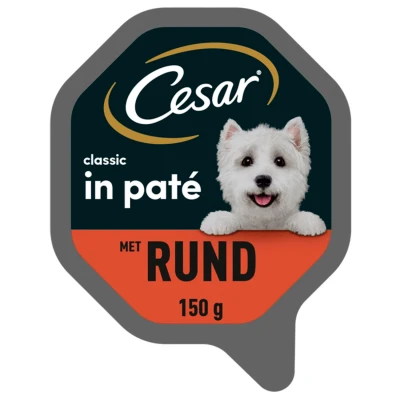 Afbeelding van Cesar Alu Classic 150 g Hondenvoer Rund