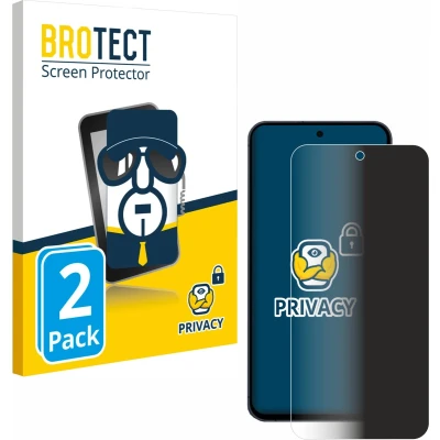 Afbeelding van BROTECT privacy screenprotector voor Samsung Galaxy A55 5G Folie Beschermfolie Blauwlichtfilter (2 Stuks)