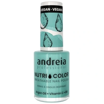 Afbeelding van Andreia Professional NutriColor ademende nagellak, doe het zelf nail art, veganistisch en dierproefvrij, met langdurige glanzende afwerking, 10,5 ml, kleur NC33
