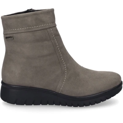 Afbeelding van Josef Seibel Korte laarzen, Dames, Maat: 36, Taupe Textiel