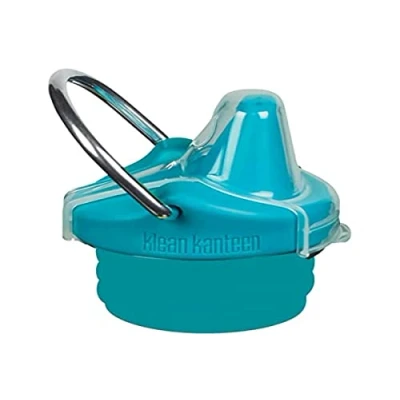 Afbeelding van Klean Kanteen Kids Sippy Cap 2.0 Teal drinktuit voor drinkfles