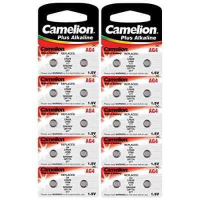 Afbeelding van Camelion 20 stuks AG4 LR66 LR626 377 Plus 12001004B20