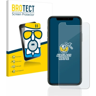 Afbeelding van BROTECT Screenprotector voor Apple iPhone 11 Pro Folie Beschermfolie Beschermglas matte