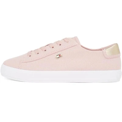 Afbeelding van Tommy Hilfiger Sneakers laag, Dames, Maat: 40, Pink Textiel