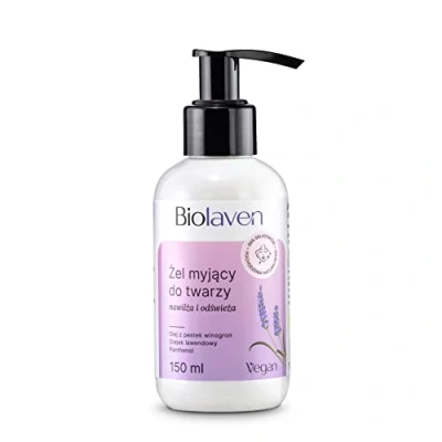 Afbeelding van Biolaven Face Wash Pesto Oil Grape &amp; Lavender 150Ml