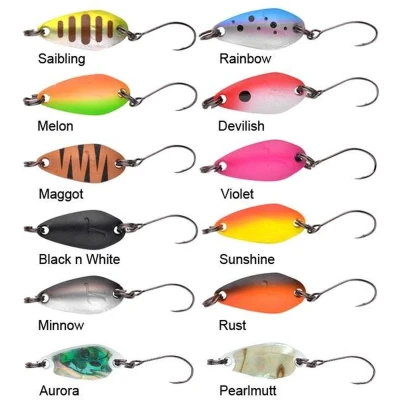 Afbeelding van Trout Master Incy Spoon 2.5g Kleur : Caribbean UV
