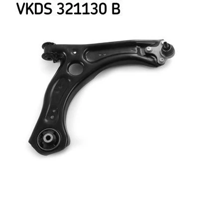 Afbeelding van SKF VKDS 321130 B Draagarm Met synthetisch vet draag/ stuur gewricht Driehoeksdraagarm Staal VOLKSWAGEN: Polo VI, SEAT: Arona, AUDI: A1 Sportback
