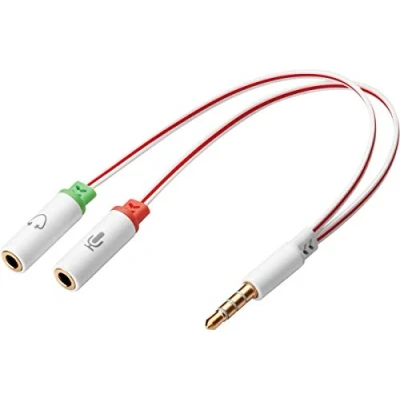 Afbeelding van Sandberg Hoofdtelefoonconverter voor Apple (0.10 m), Audiokabel