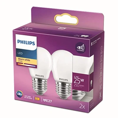 Afbeelding van Philips Kaarslamp en kogellamp