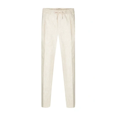 Afbeelding van Profuomo Broek, Heren, Maat: 50, Beige