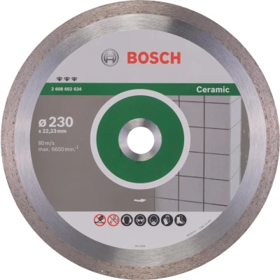 Afbeelding van Bosch Accessories 2608602634 Diamanten doorslijpschijf Diameter 230 mm 1 stuk(s)