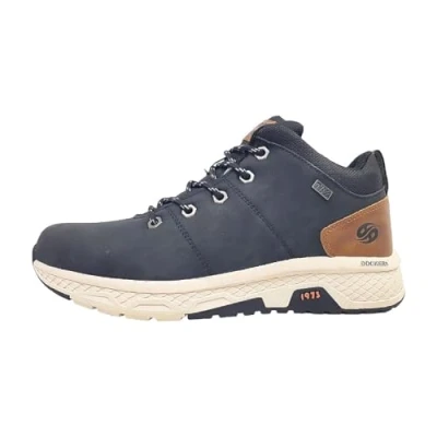 Afbeelding van Dockers by Gerli Baskets montantes pour homme, chaussures basses, imperméables, Noir , 43 EU