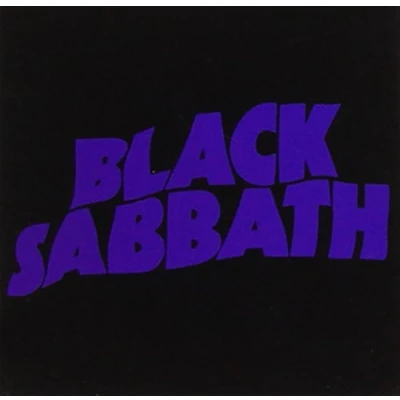 Afbeelding van Black Sabbath Wavy Logo Koelkast Magneet 7.5 x cm