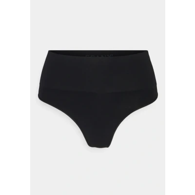 Afbeelding van SPANX dames Ecocare naadloze corrigerende string in de kleur Zwart, maat: M
