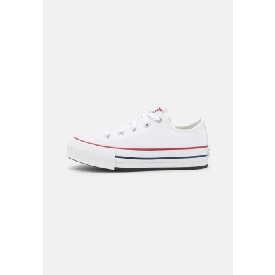 Afbeelding van Converse Chuck Taylor ALL STAR EVA LIFT Platform Unisex Sneakers laag voor kinderen, Maat: 31.5, White/garnet/navy Textiel