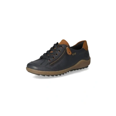 Afbeelding van Remonte Sportieve veterschoenen, Dames, Maat: 37, Blau Leer