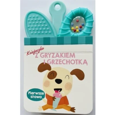 Afbeelding van Ksiazeczka z gryzakiem i grzechotka