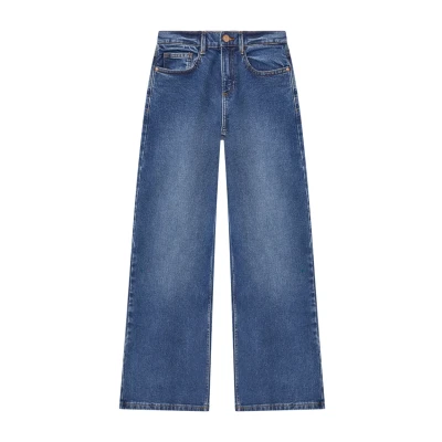 Afbeelding van s.Oliver Jongens broek Maat 134/REG 56Z7 BLUE katoen