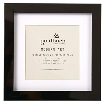 Afbeelding van GOLDBUCH GOL 960290 Fotolijst MODERN ART 10x10 cm zwart