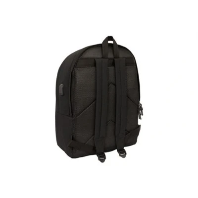 Image de SAFTA FC Barcelona sac à dos pour ordinateur portable double, + USB, girl 11&quot; 15.6&quot; noir
