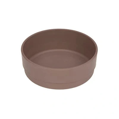 Image de LÄSSIG Bol Pour enfant Sans mélamine BPA lave vaisselle et micro ondes/Bowl Uni choco