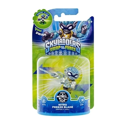 Afbeelding van Activision Skylanders Swap Force: Nitro Freeze Blade video spelletjes, speelgoed &amp; figuren (Blauw, Grijs, 6 jaar)