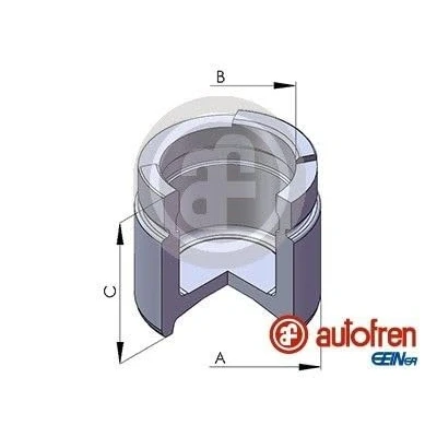 Afbeelding van AUTOFREN SEINSA D025315 Zuiger, remklauw 54 Vooras