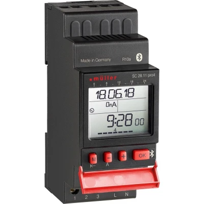 Afbeelding van Müller SC 28.11 pro4 24V ACDC DIN rail schakelklok Digitaal 24 V/DC, V/AC 4000 W