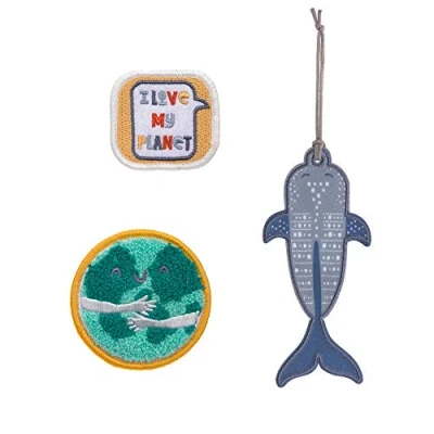 Afbeelding van Lässig, Planet School Patches Set Unisex Kinderen, kleurrijk, normaal
